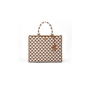 Pra*a galleria saffiano leather mini-bag