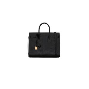YSL SAC DE JOUR BABY IN CROCODILE-EMBOSSED