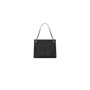COLLEGE MEDIUM CHAIN BAG IN QUILTED LEATHER
