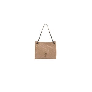 COLLEGE MEDIUM CHAIN BAG IN QUILTED LEATHER